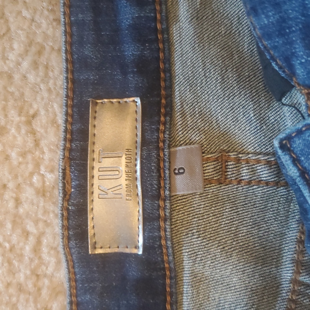 Orvis Kut From The Kloth Women's Cutoff Jean Shorts - Picture 3 of 4